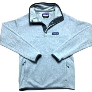 Patagonia Lightweight Better Sweater Marsupial Pullover Drifter Grey L large